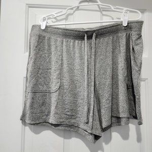 Sonoma Women's Gray Sleep Short with pockets size 1X
